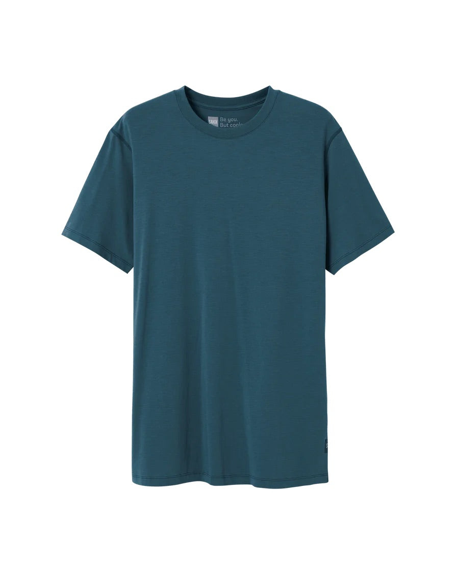 SAXX - Drop temp Cool Cotton Short Sleeve Crew | 2 Colour Options