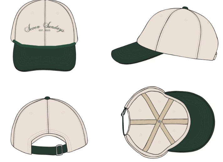 Seven Sundays Ball Cap | Multiple Colour Options