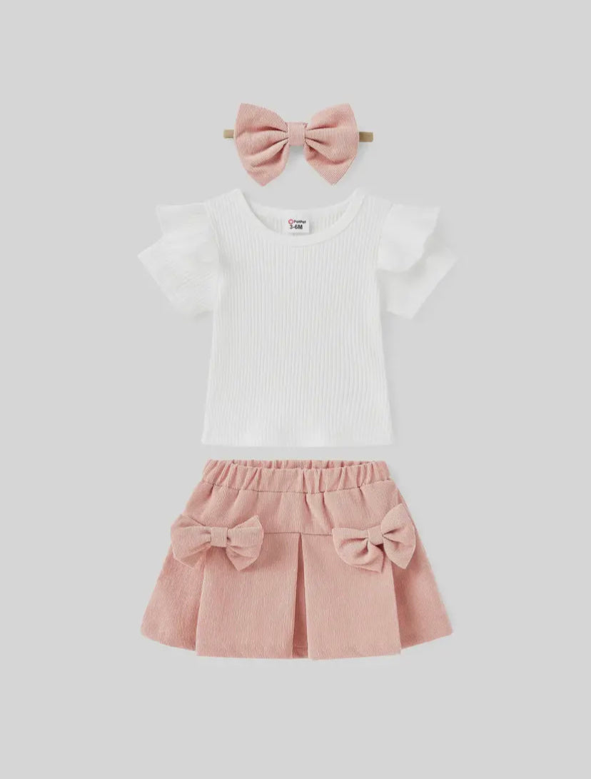 Pretty Bows 3 Piece Set