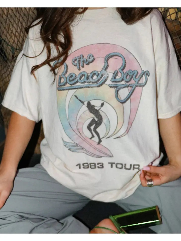 UNISEX-The Beach Boys Classic Thrifted Tee