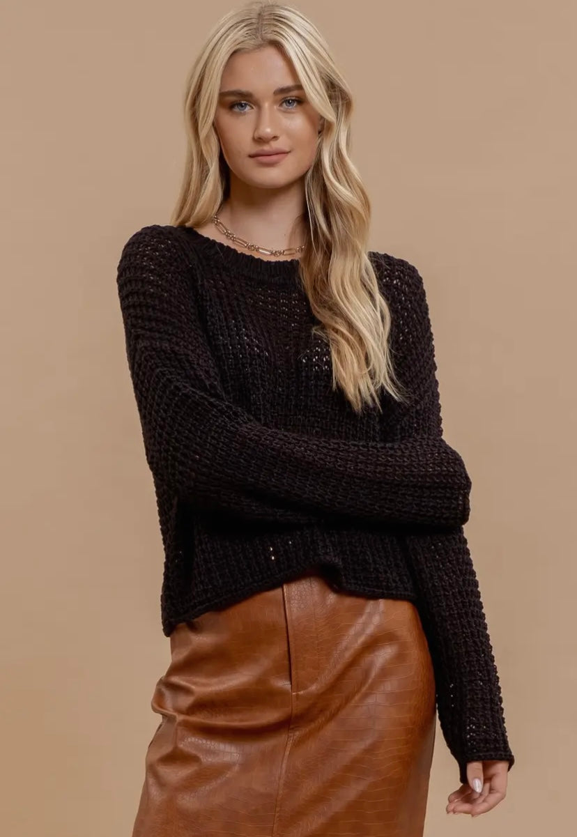 Shar Knit Sweater