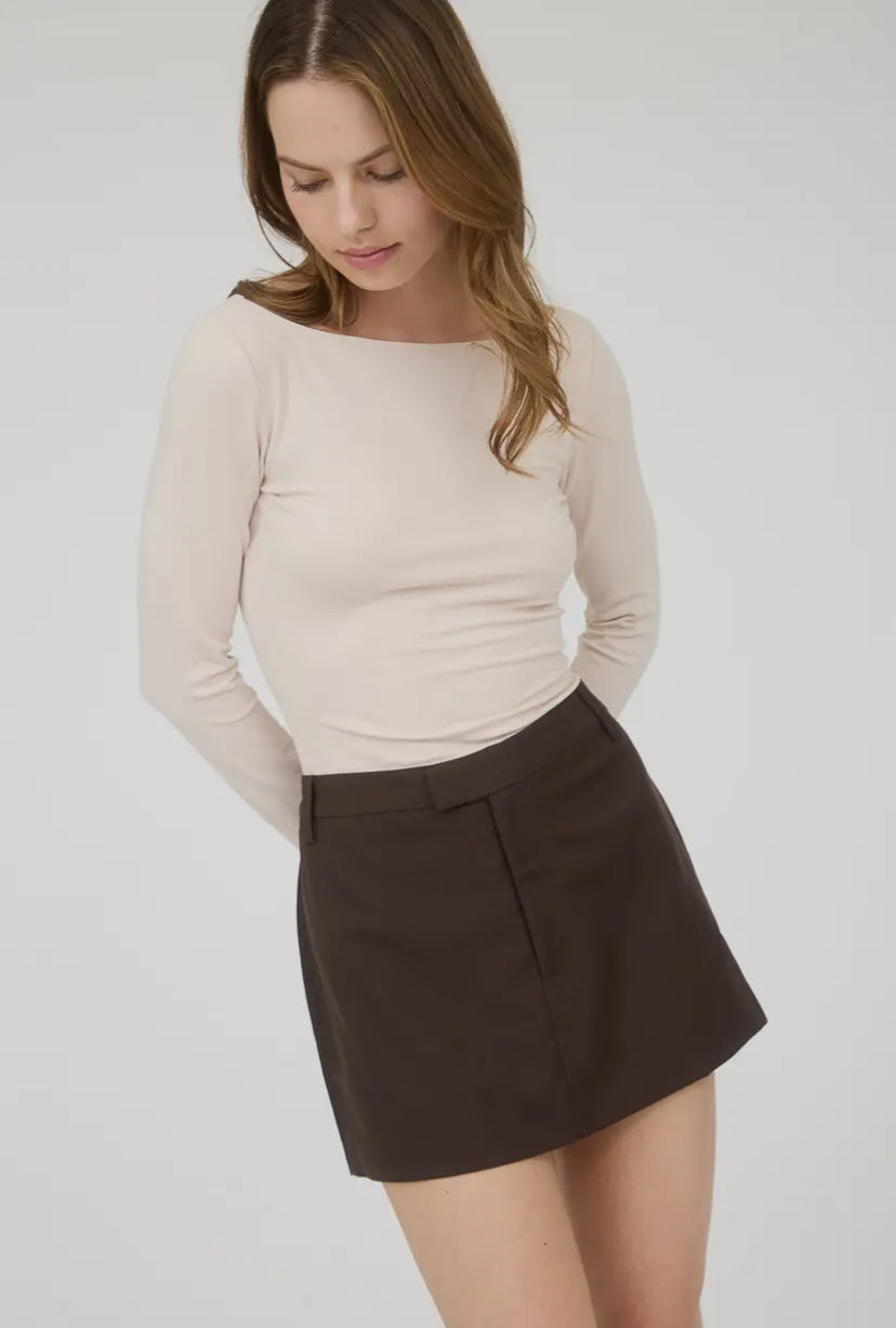 Markova Top | Light Khaki