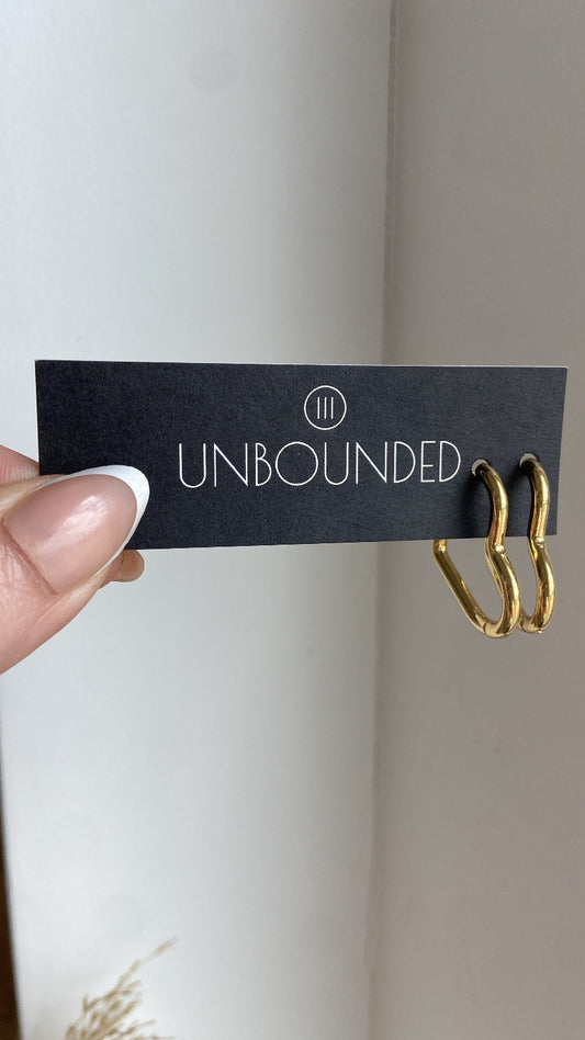 UNBOUNDED| Large Heart Hoops