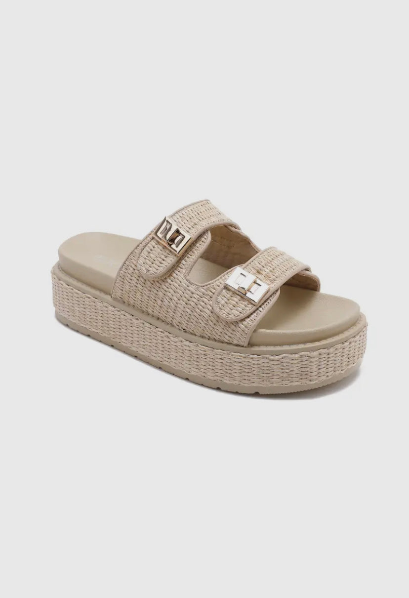 Mercer Raffia Sandals