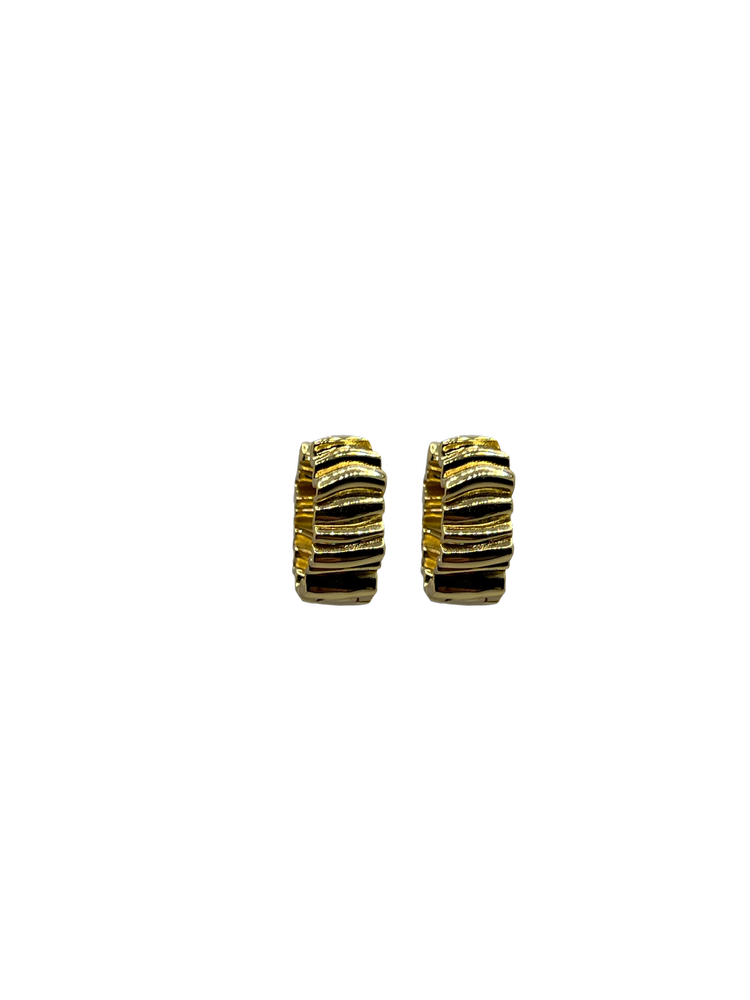 12/12 STUDIOS | Eva Ridged Hoops