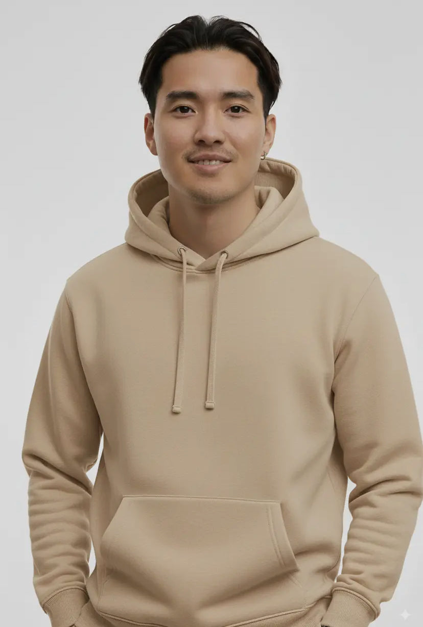 Booker Fleece Hoodie | Sand