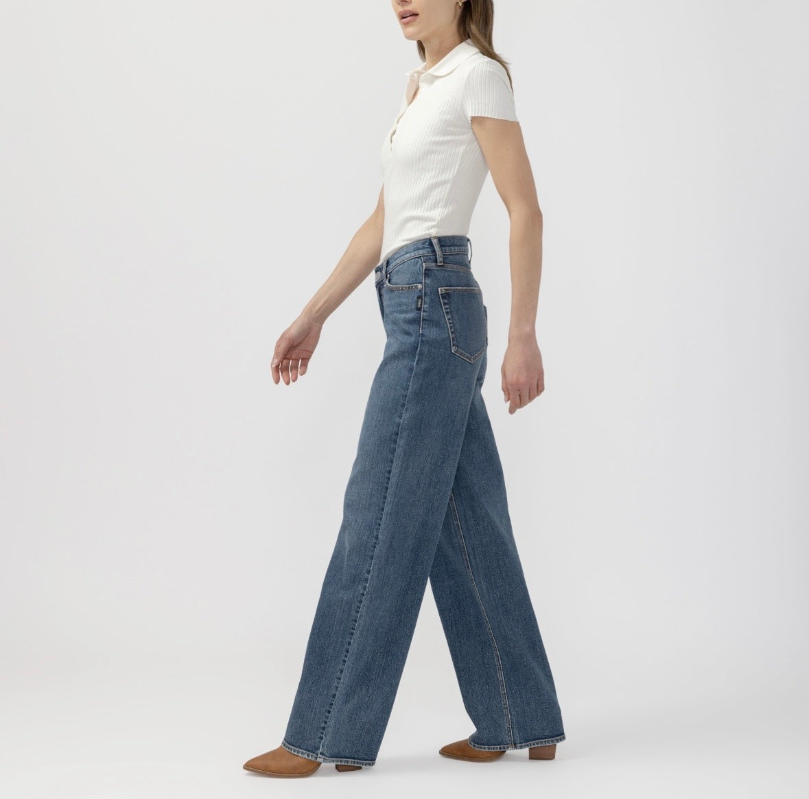 SILVER JEANS | V-Front Wide Leg