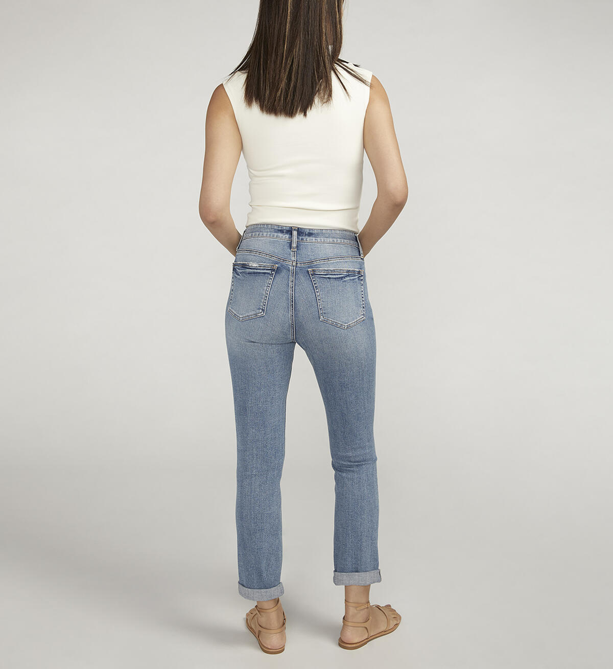 SILVER JEANS - Beau High Rise Slim Jean SCV260