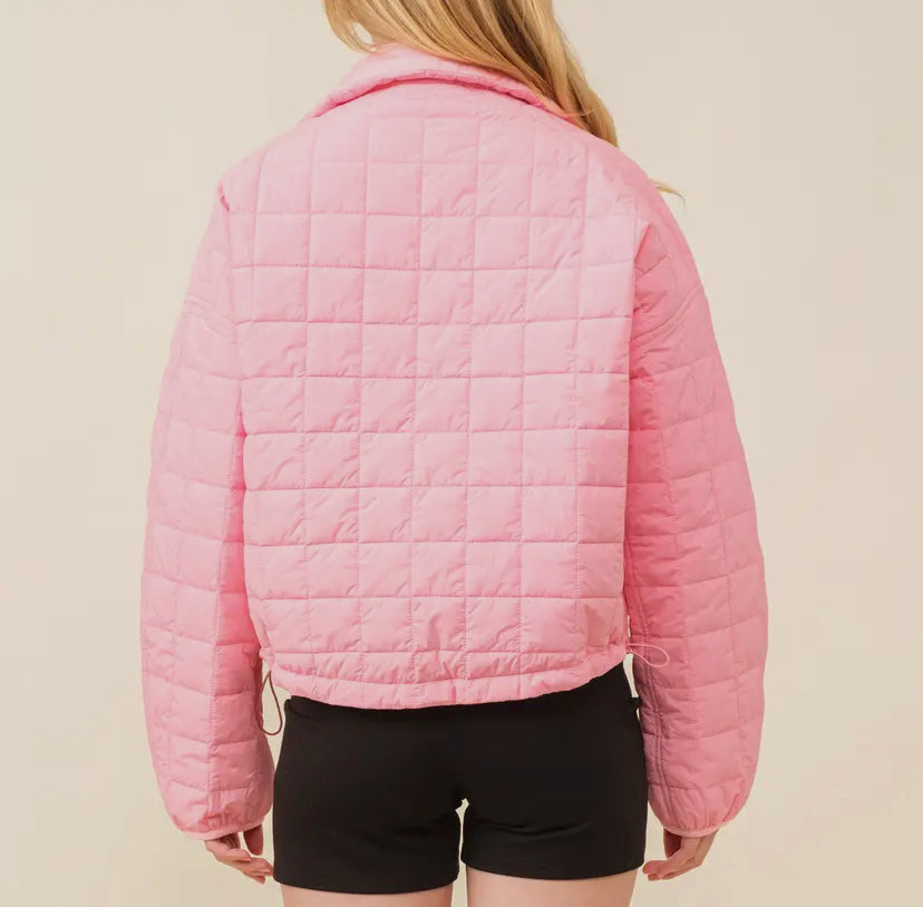 Kerez Quilted Zip-Up