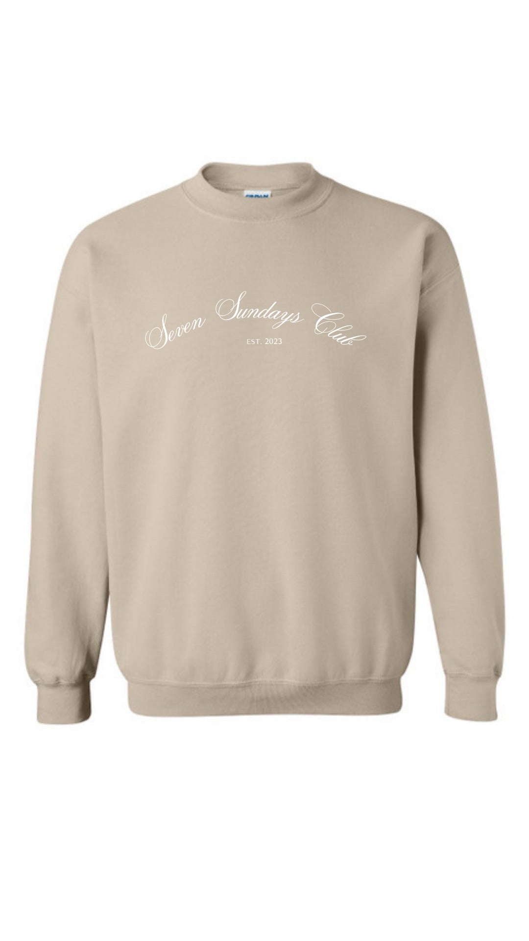 Seven Sundays Crewneck | Multiple Colour Options