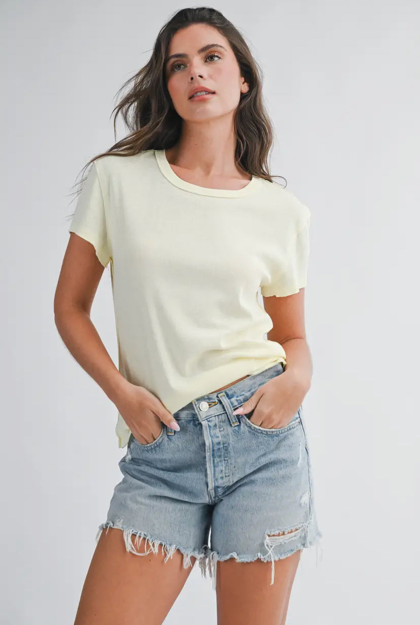 Sophum Tee | Yellow