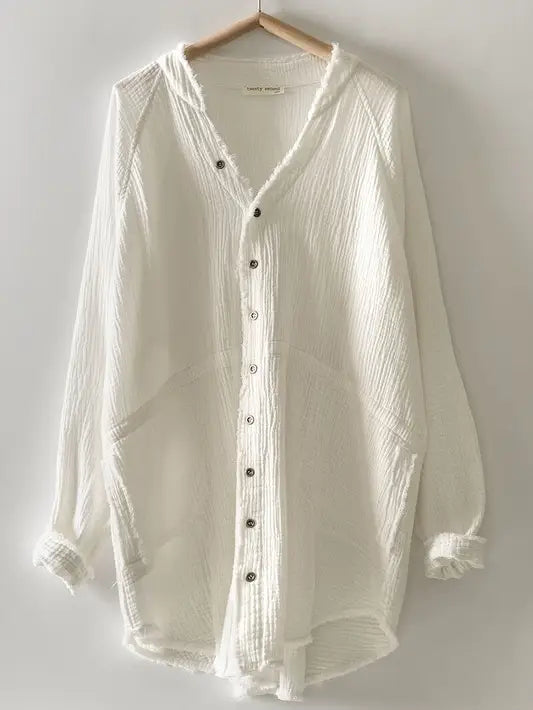 Vintage Gauze Button Down - 3 Colour Options