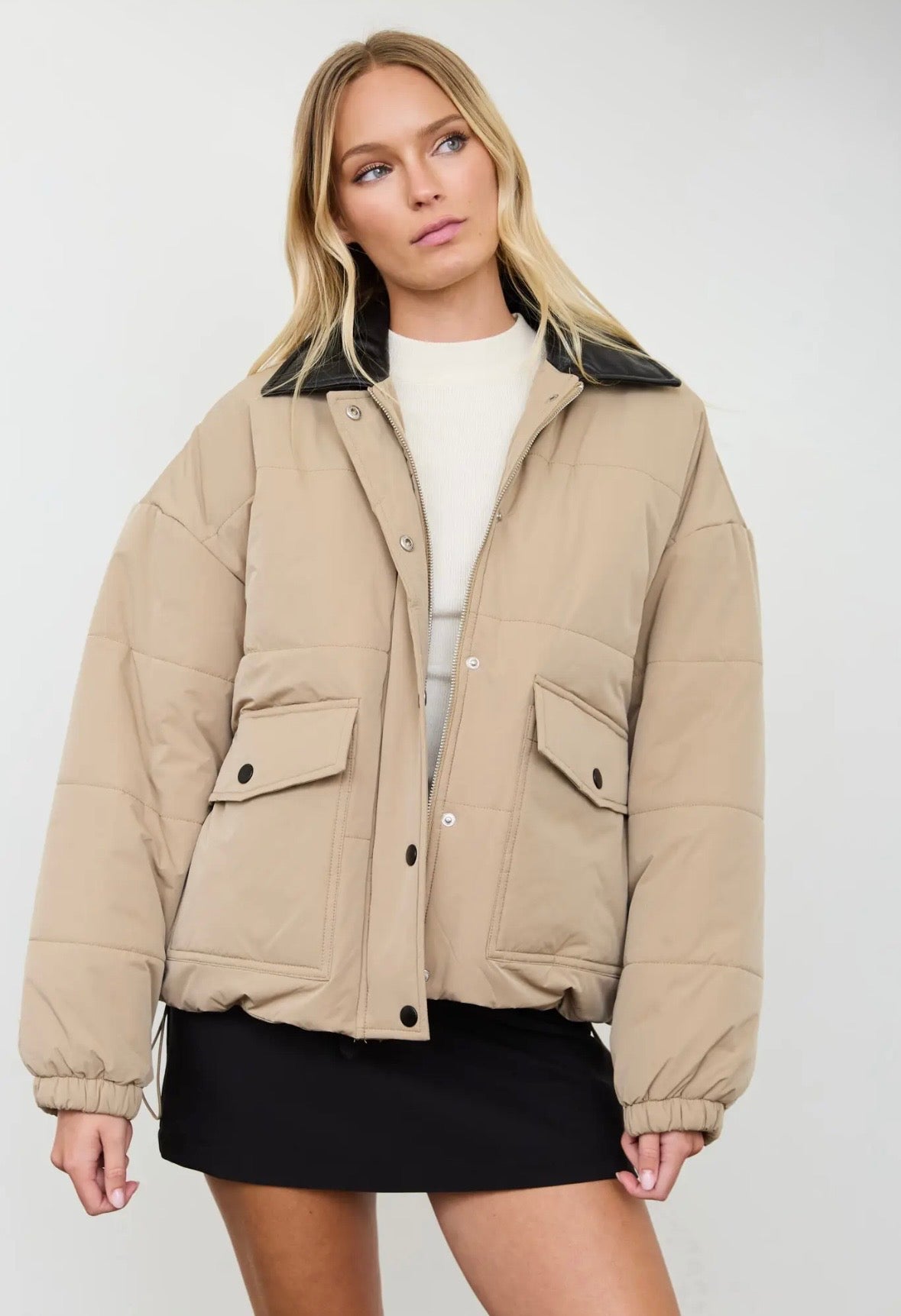 Bristol Puffer Jacket | Toffee