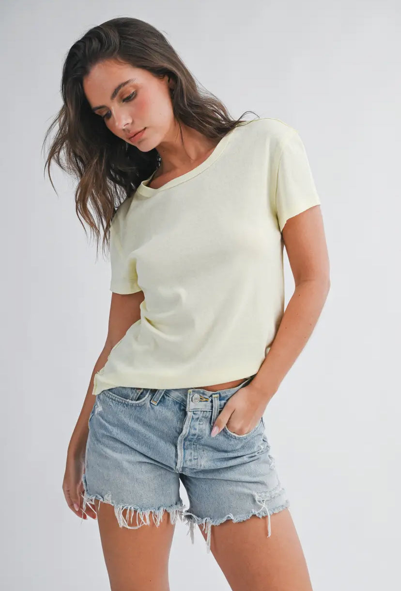 Sophum Tee | Yellow