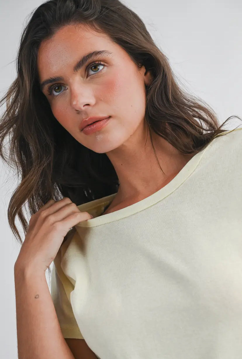 Sophum Tee | Yellow