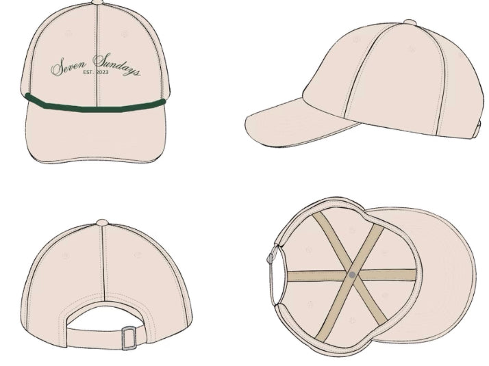 Seven Sundays Ball Cap | Multiple Colour Options