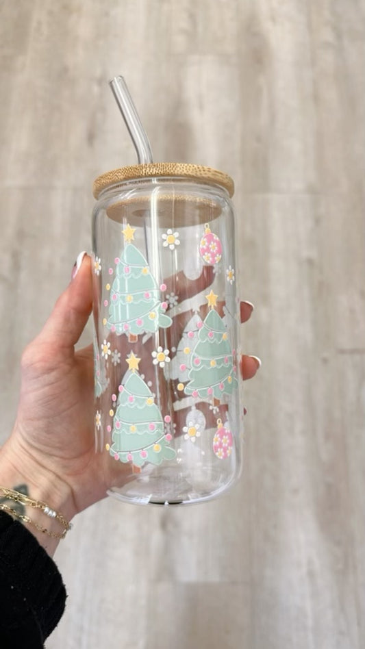 Christmas Glass Cans | 5 Options