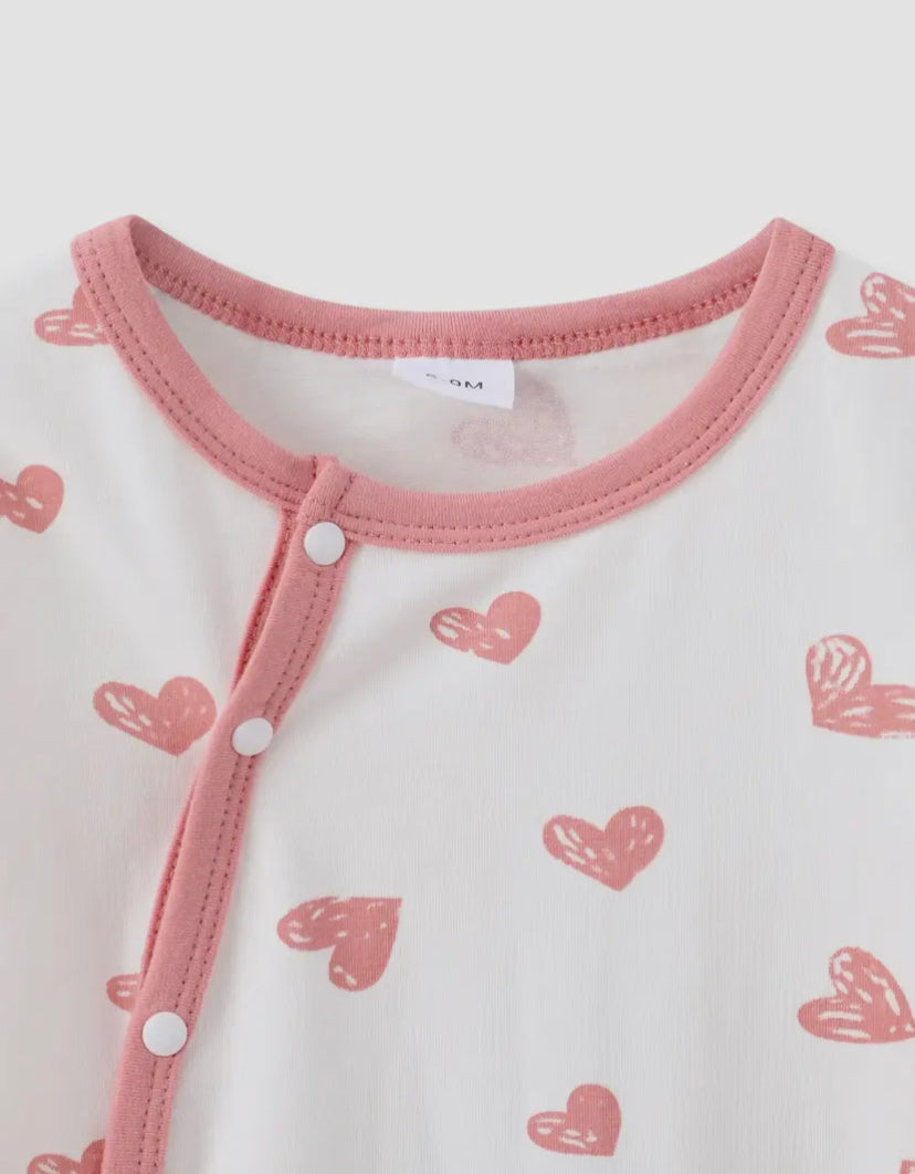 Heart Onesie Set