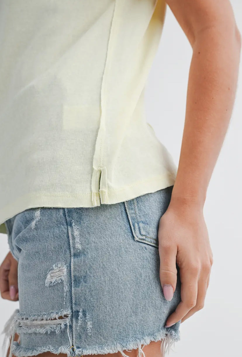 Sophum Tee | Yellow