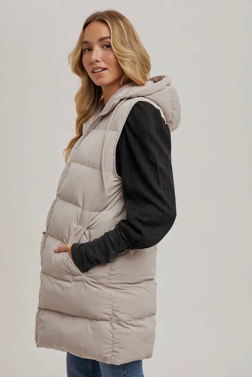 Alta Hooded Puffer Vest