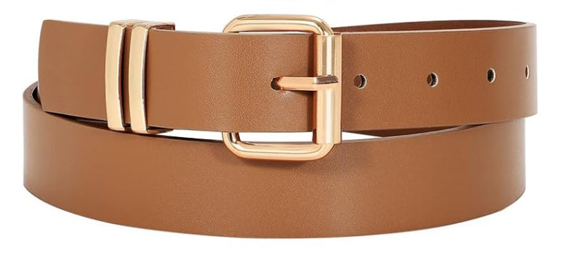 The Wells Faux Leather Belt | 4 Colour Options
