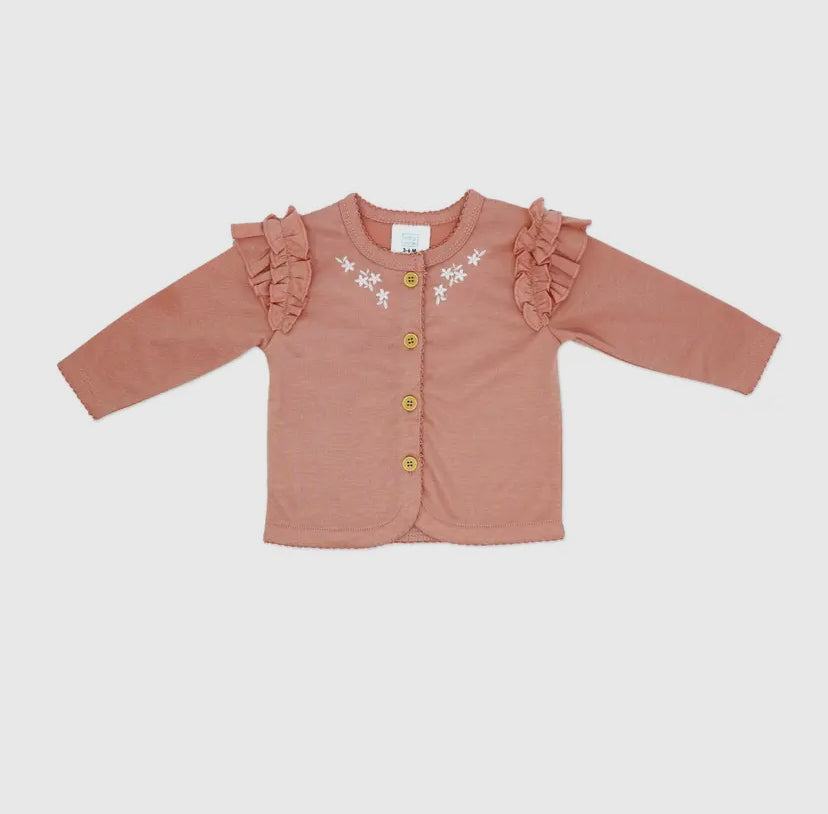 Girls 3 Piece Take Me Home Set | Misty Rose Floral