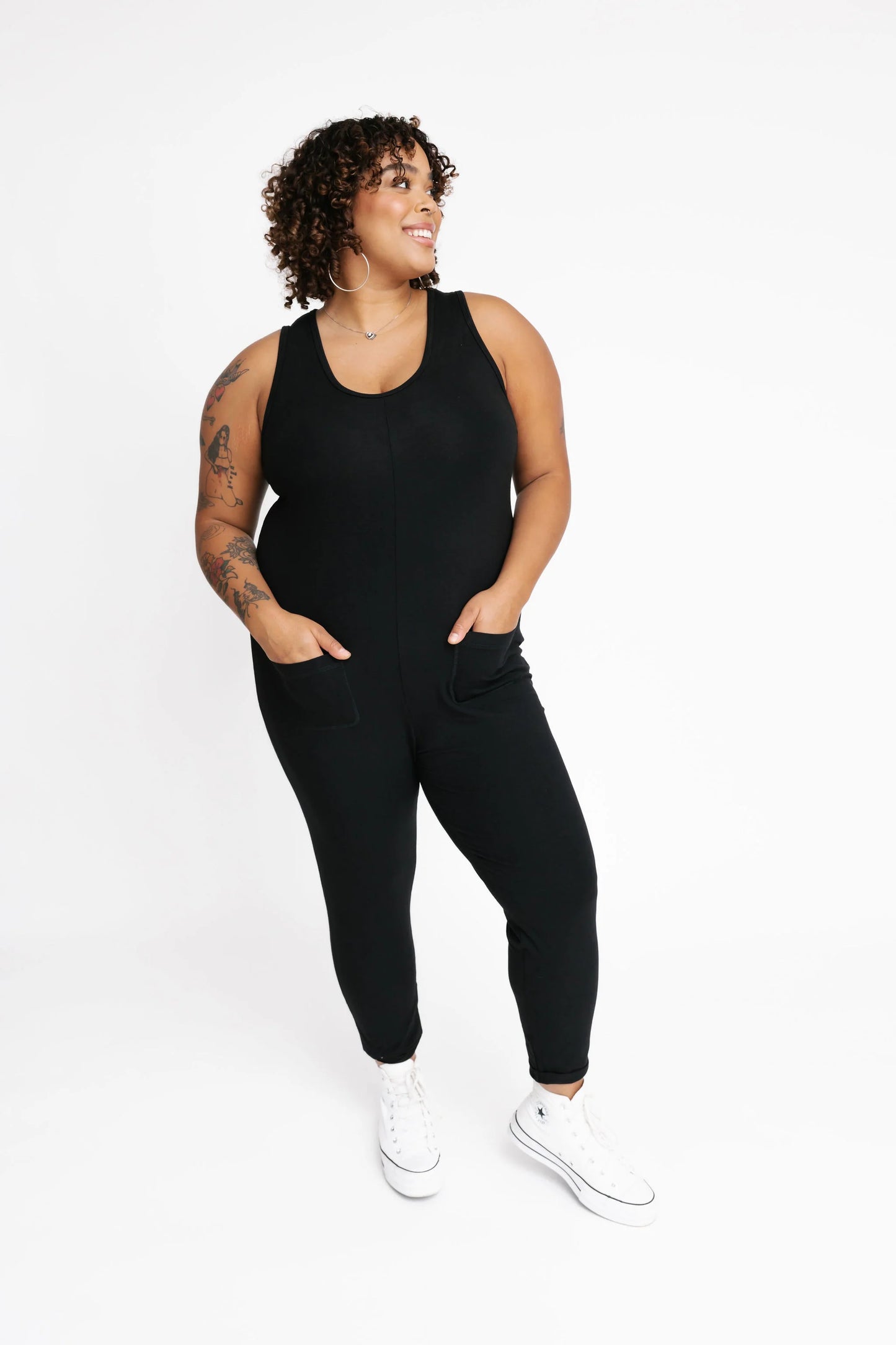 Smash + Tess | Saturday Romper | Midnight Black