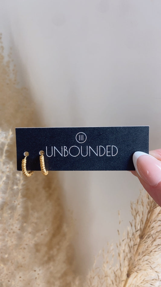 UNBOUNDED | Textured Hoops
