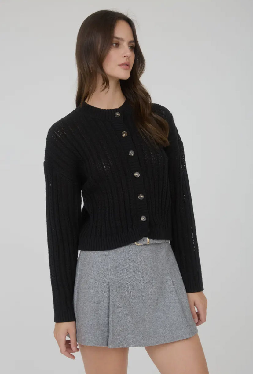 Kerrigan Cardi | Black