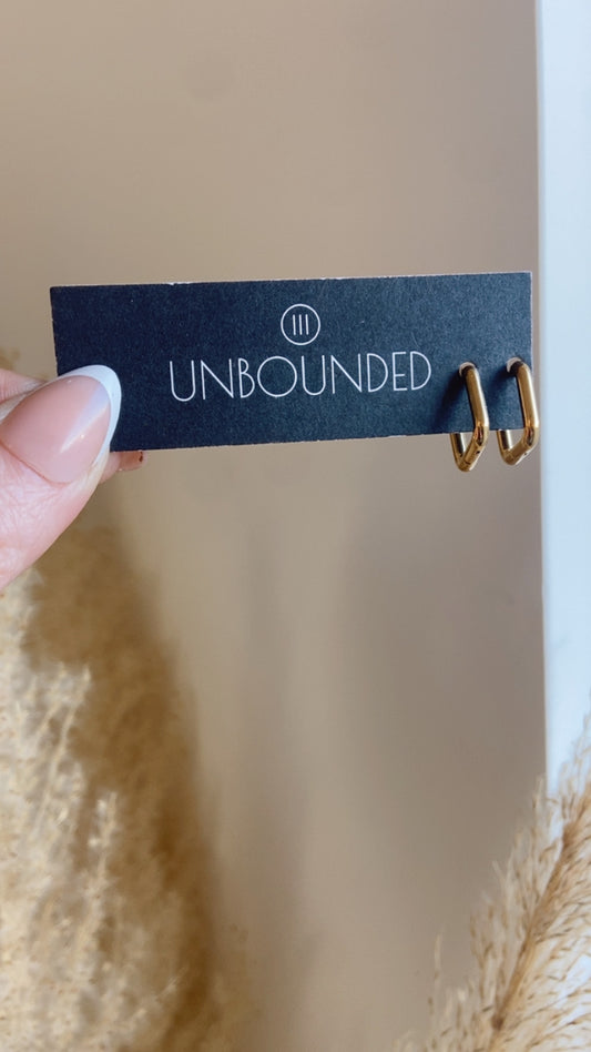 UNBOUNDED | Square Hoops