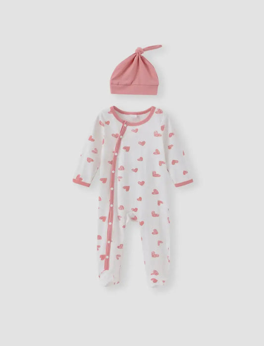 Heart Onesie Set