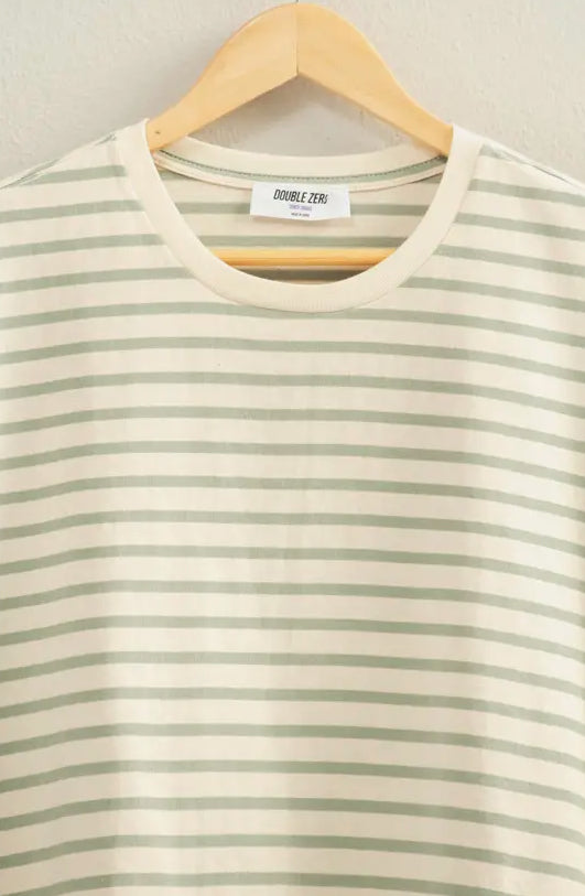 Cosette Cropped Tee | Sage Green