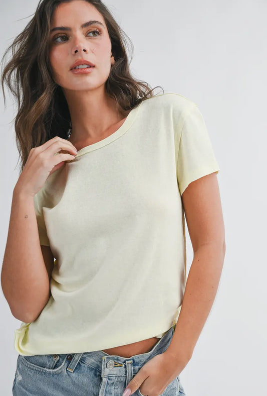 Sophum Tee | Yellow