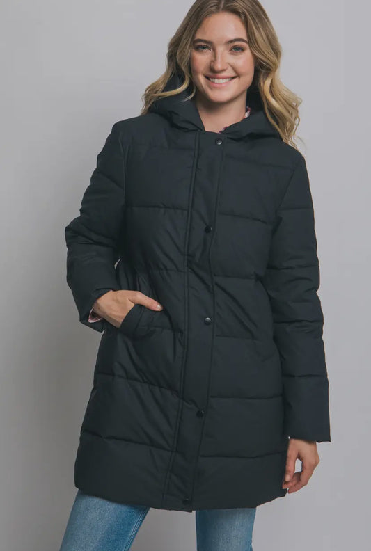 Paxton Puffer Jacket | Black