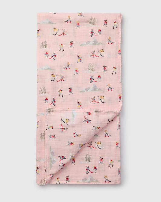LOULOU LOLLIPOP | Muslin Swaddle | She Shoots She Scores