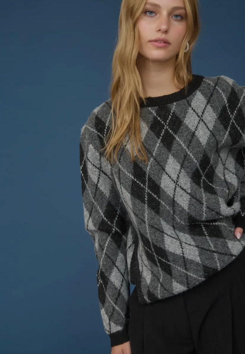 Harlowe Argyle Sweater
