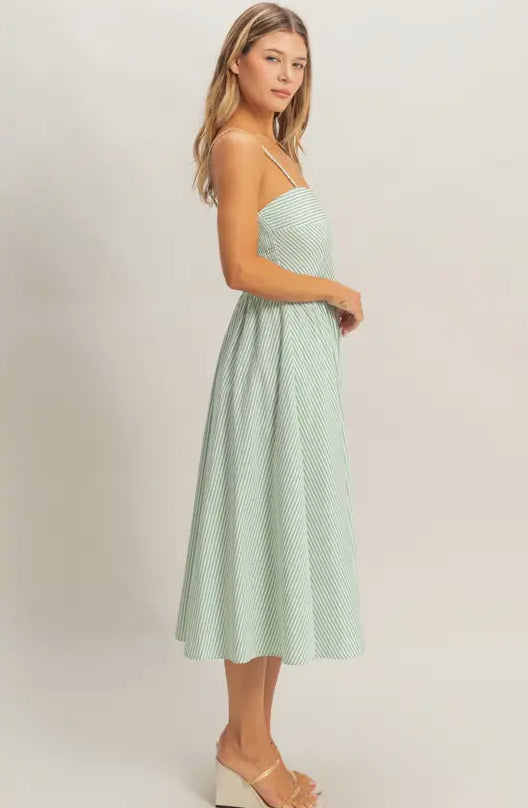 Lunette Dress | Sage Green