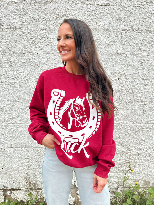 Horseshoe Luck Sweatshirt