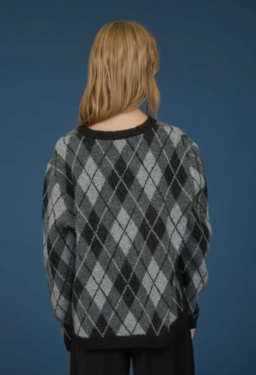Harlowe Argyle Sweater