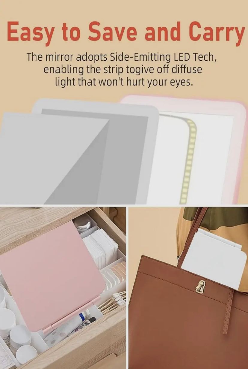 Travel Led Makeup Vanity Mirror
