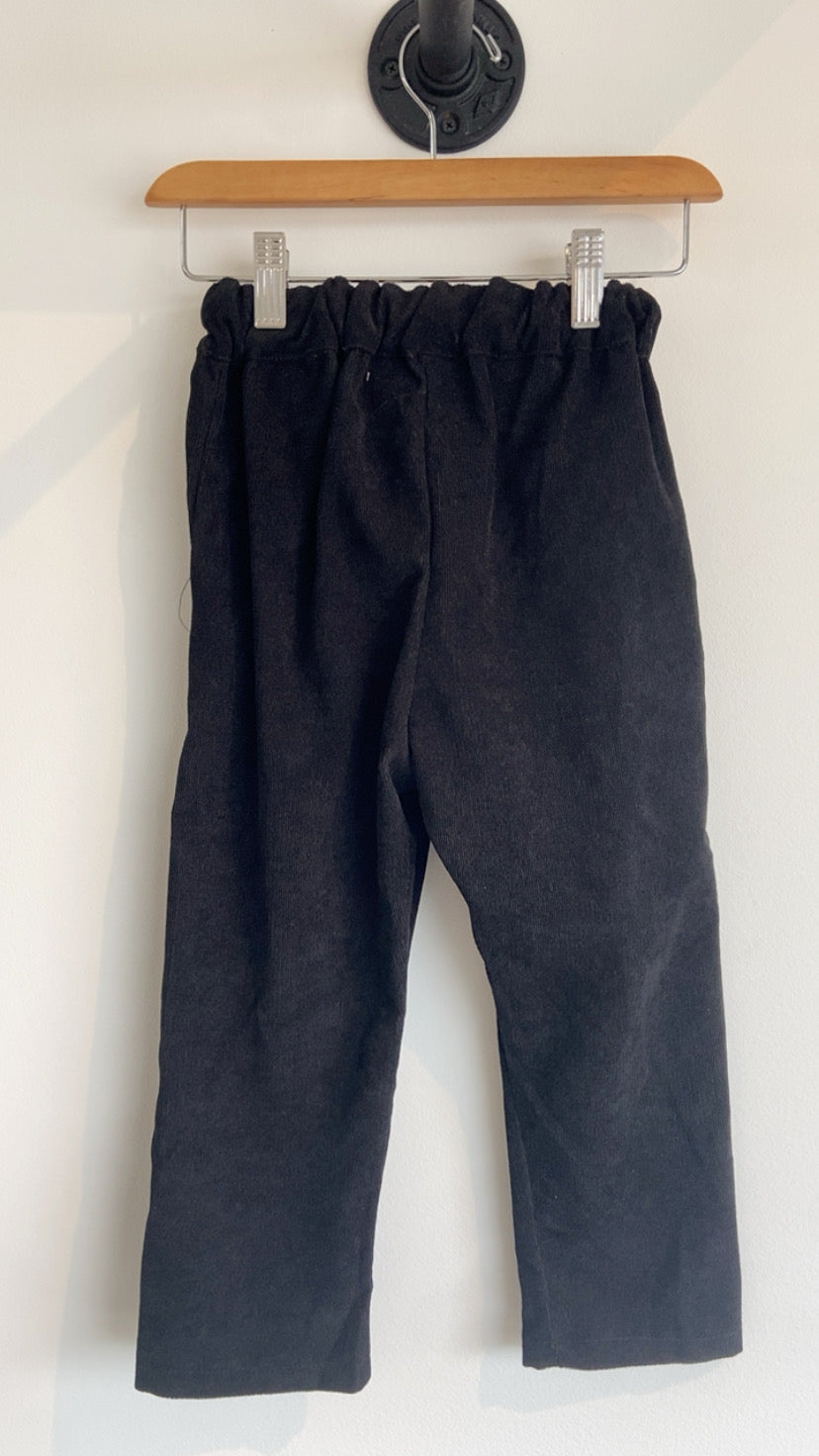 Drawstring Chino Pants | Black & Olive Colour Options