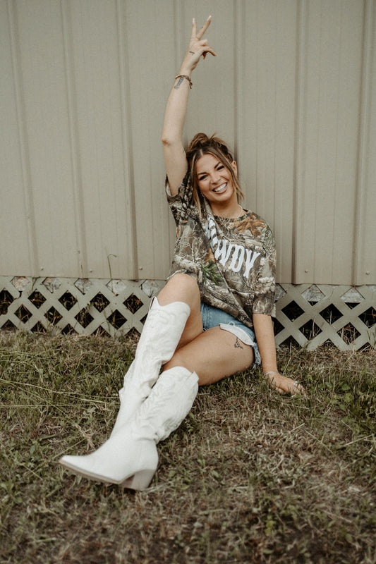 Camo Ain't No Trend Tee