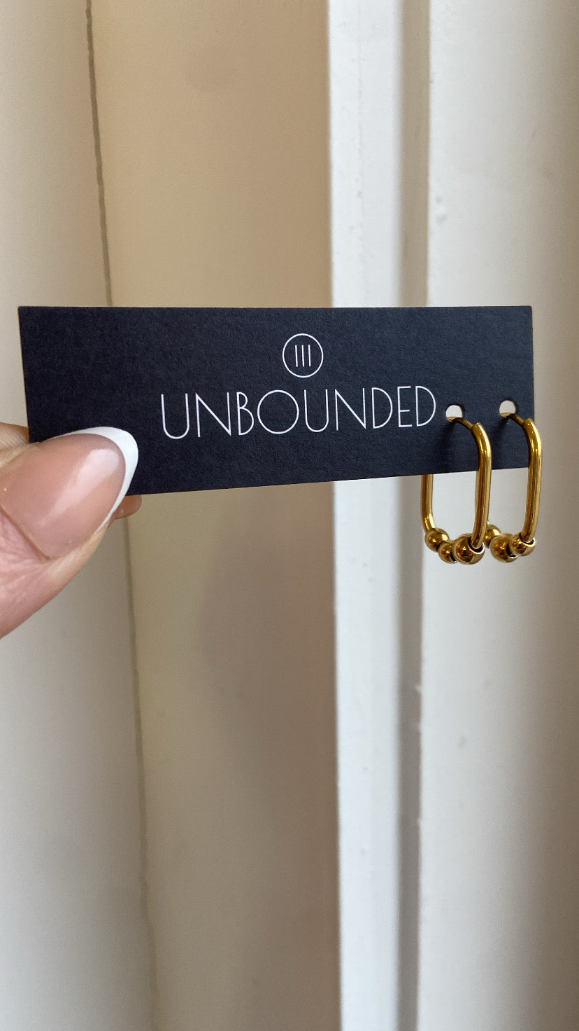 UNBOUNDED | Beaded Hoops