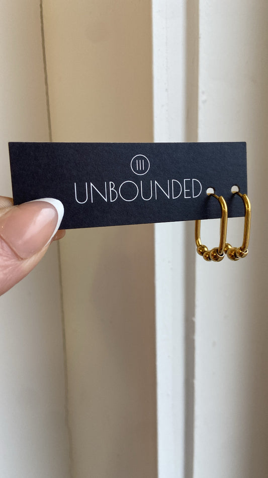 UNBOUNDED | Beaded Hoops