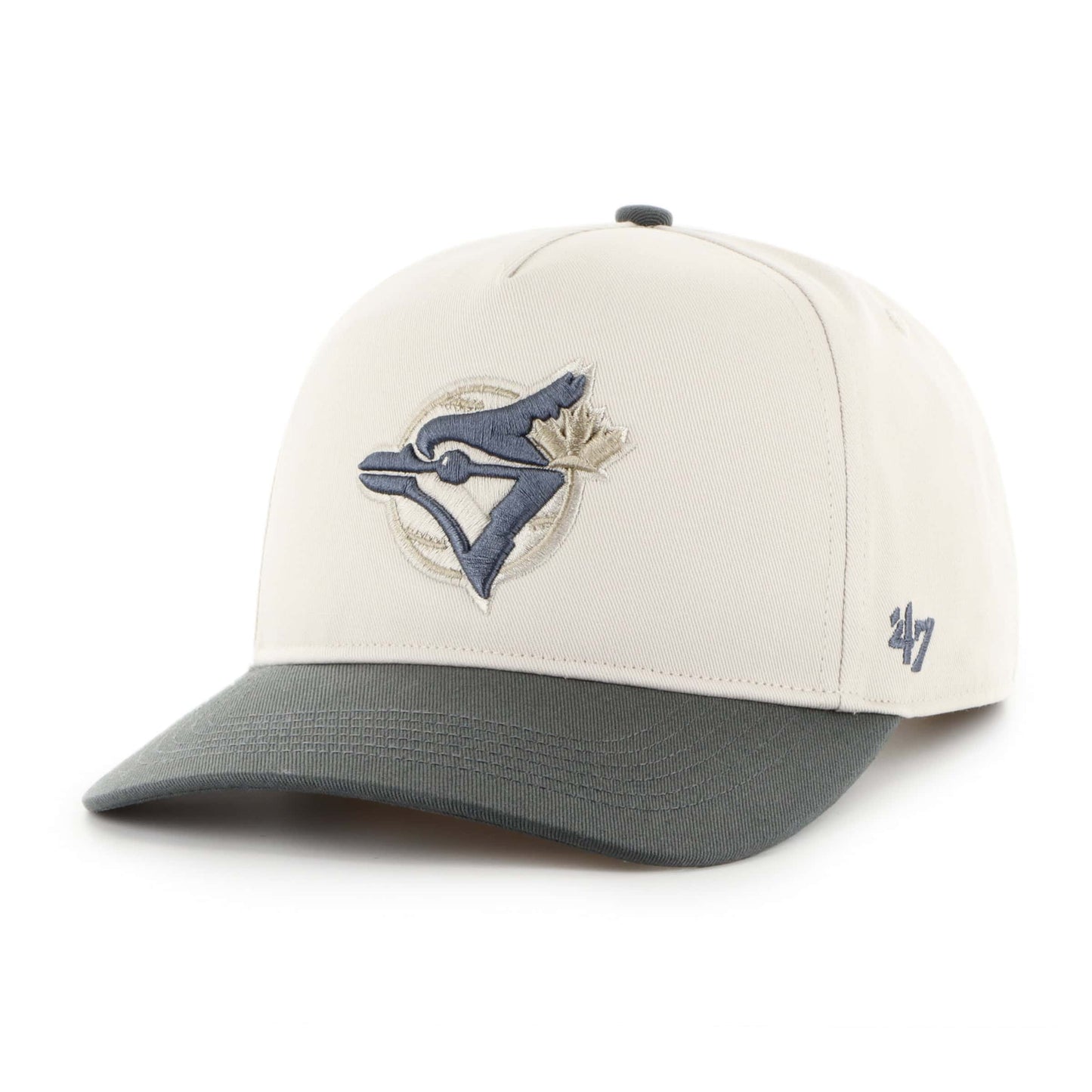 47 Brand | Blue Jays Hat | Two Tone Hitch | Bone/Charcoal