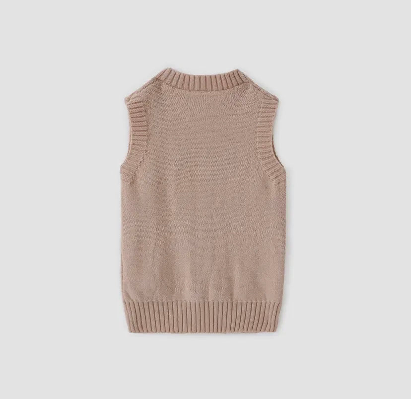 Cable Sweater Vest