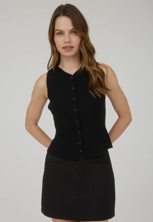 Kaye Vest | Black