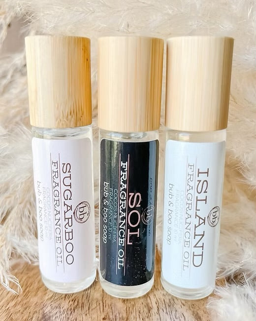 Bub & Boo Soap | Fragrance Oil Rollers | 3 Scent Options