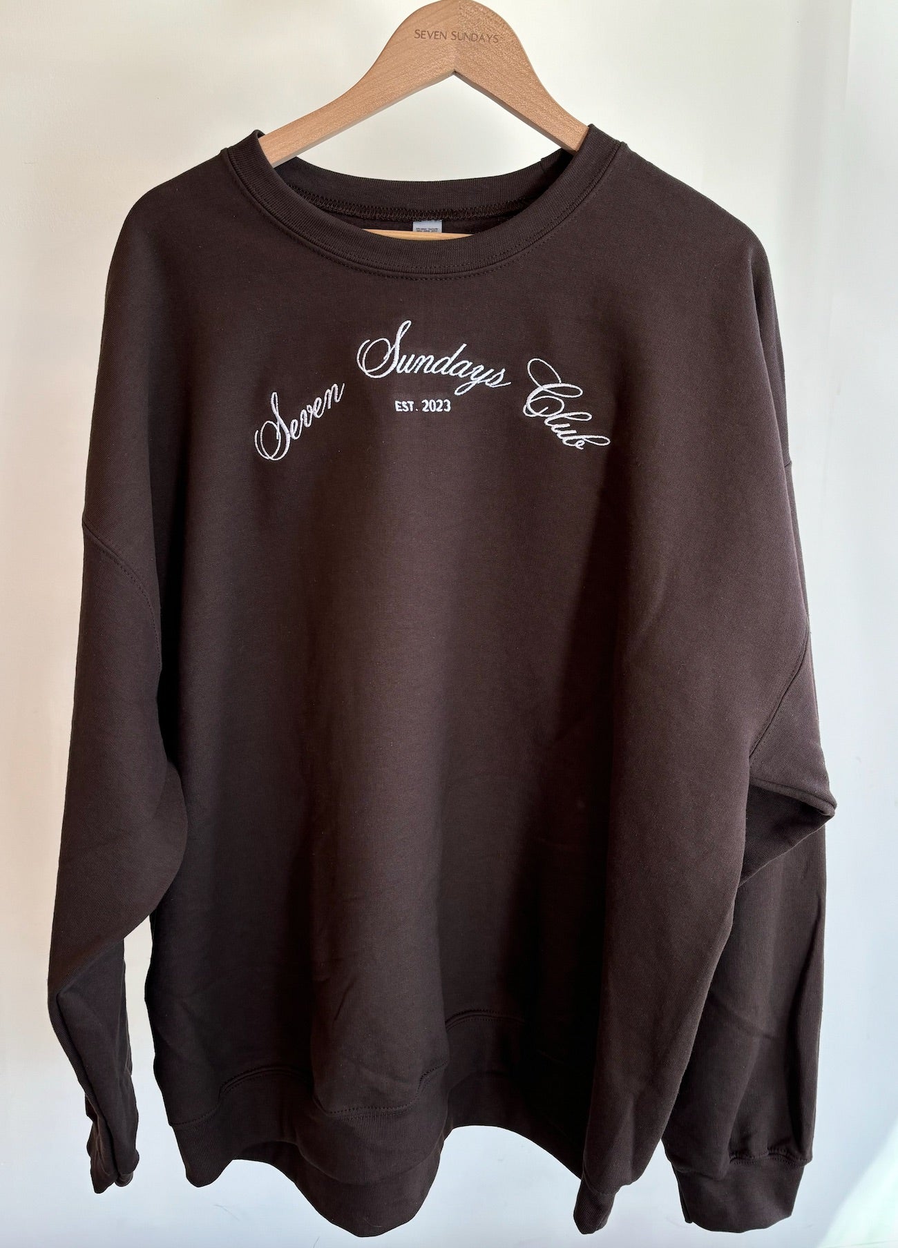 Seven Sundays Crewneck | Multiple Colour Options