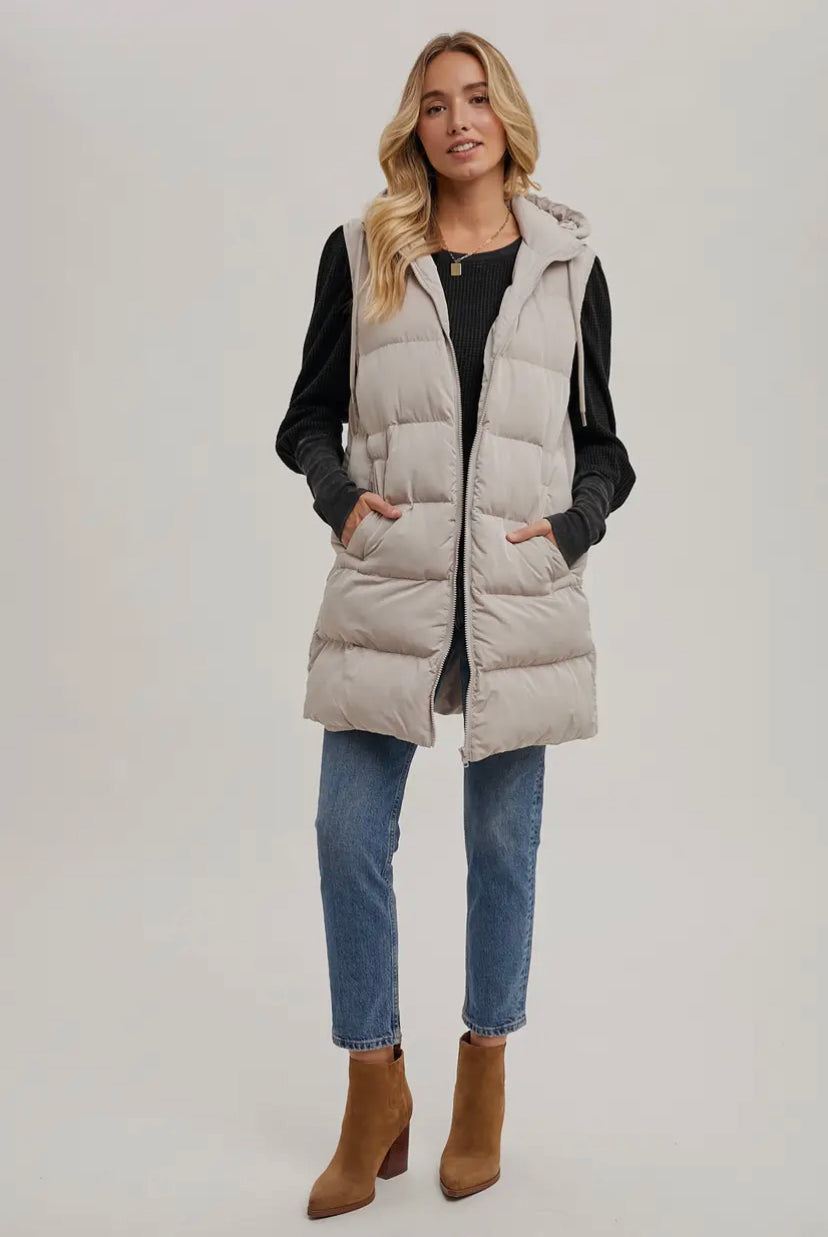 Alta Hooded Puffer Vest